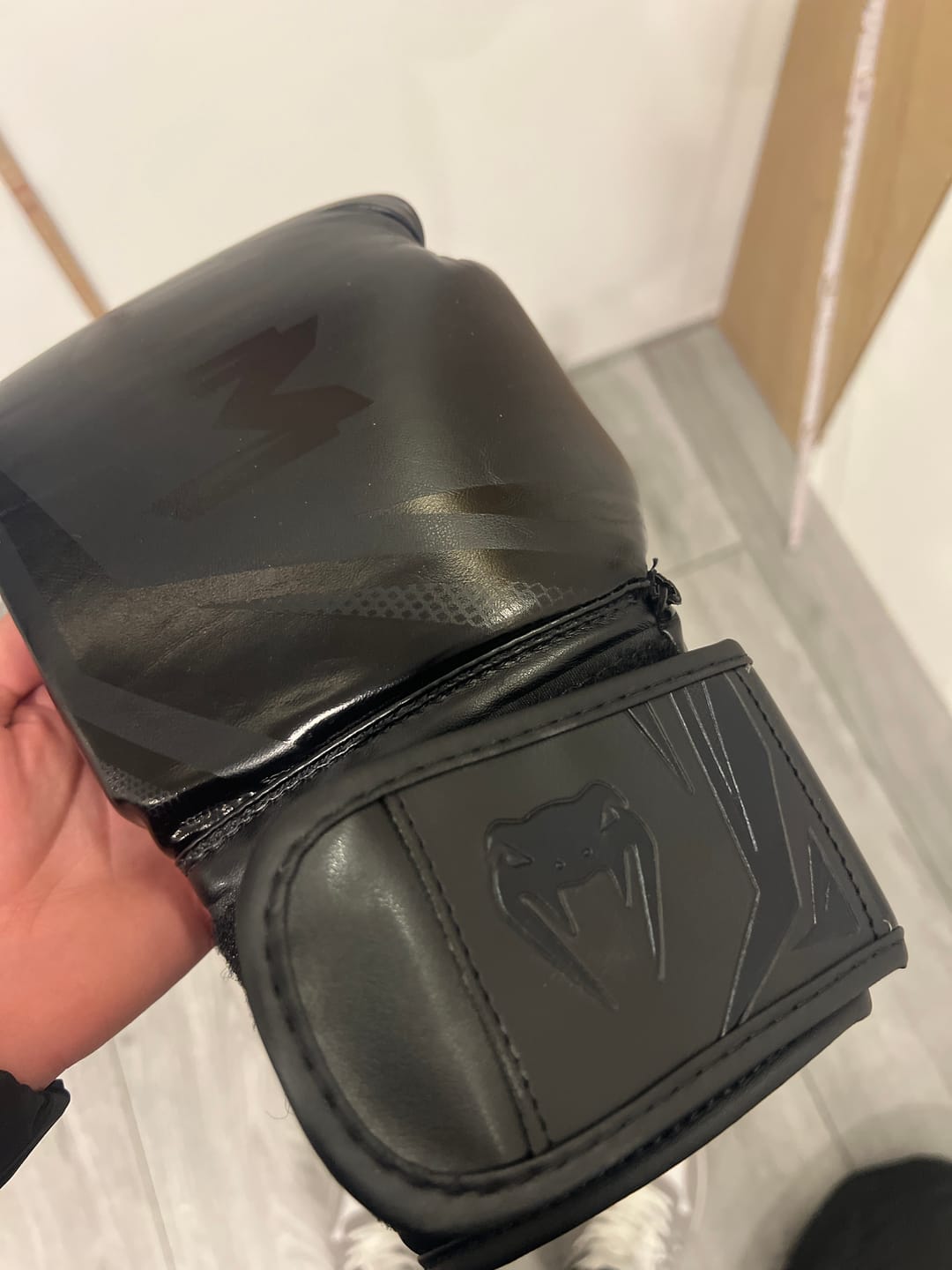 Customer photo review of Venum Bokshandschoenen Challenger 3.0 - Zwart