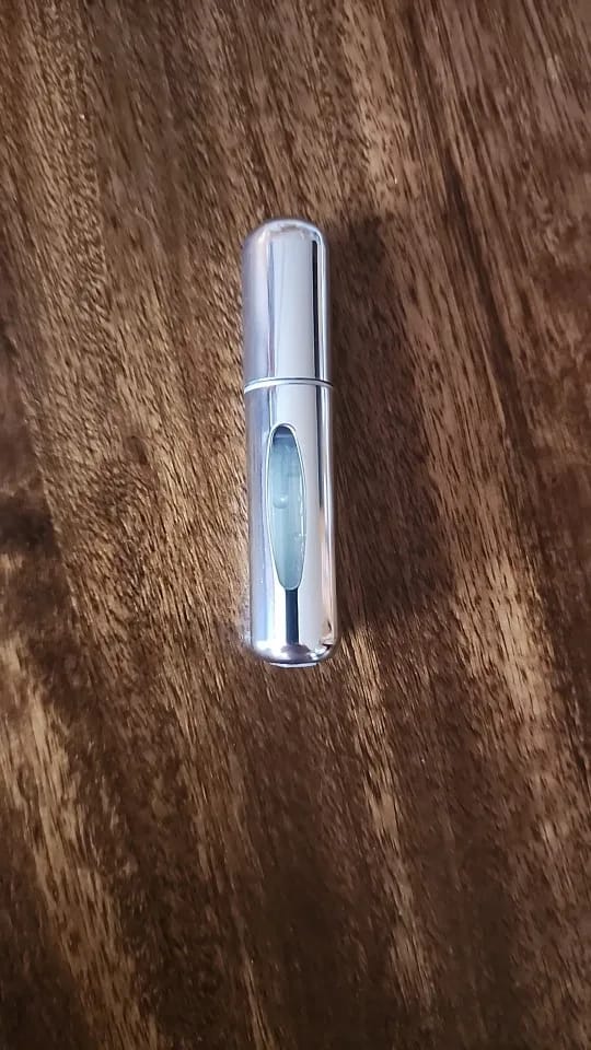 Customer photo review of Pocket Travel Perfume Refill Atomizer