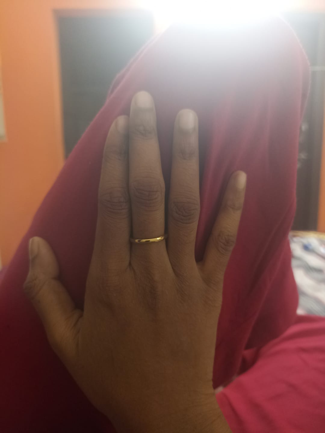 Customer photo review of Timeless Heart Ring