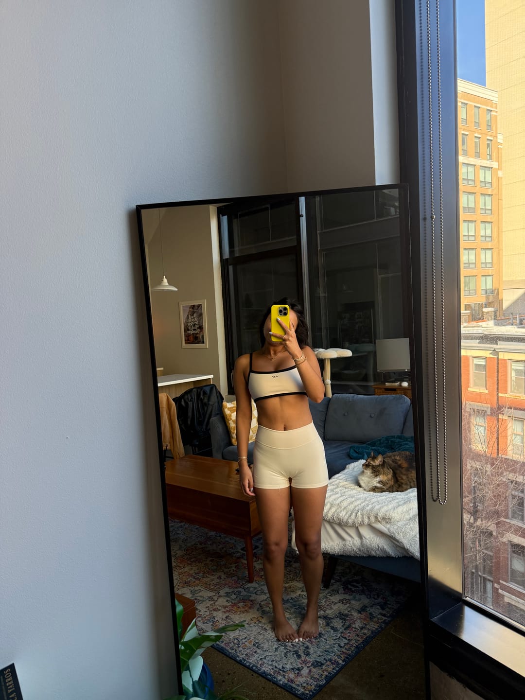 Customer photo review of The Micro Bra / Cream-Black