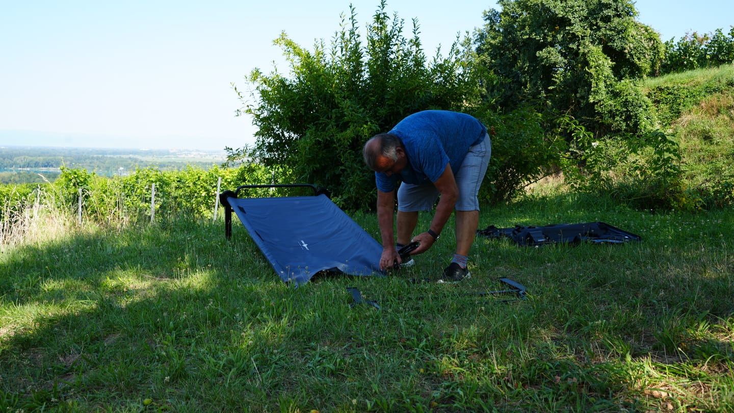 Customer photo review of Disc-O-Bed XLT Single mit Seitentasche