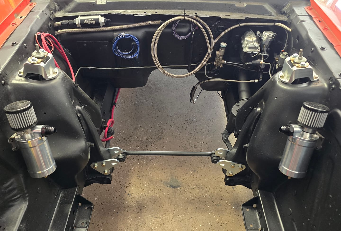 Customer photo review of Motion Raceworks Top Loader Billet Oil Catch Can Bare Aluminum ( Single 12 AN Port )