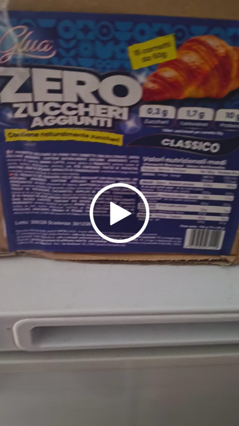 Customer video review of 15 Cornetti proteici Edizione sfoglia