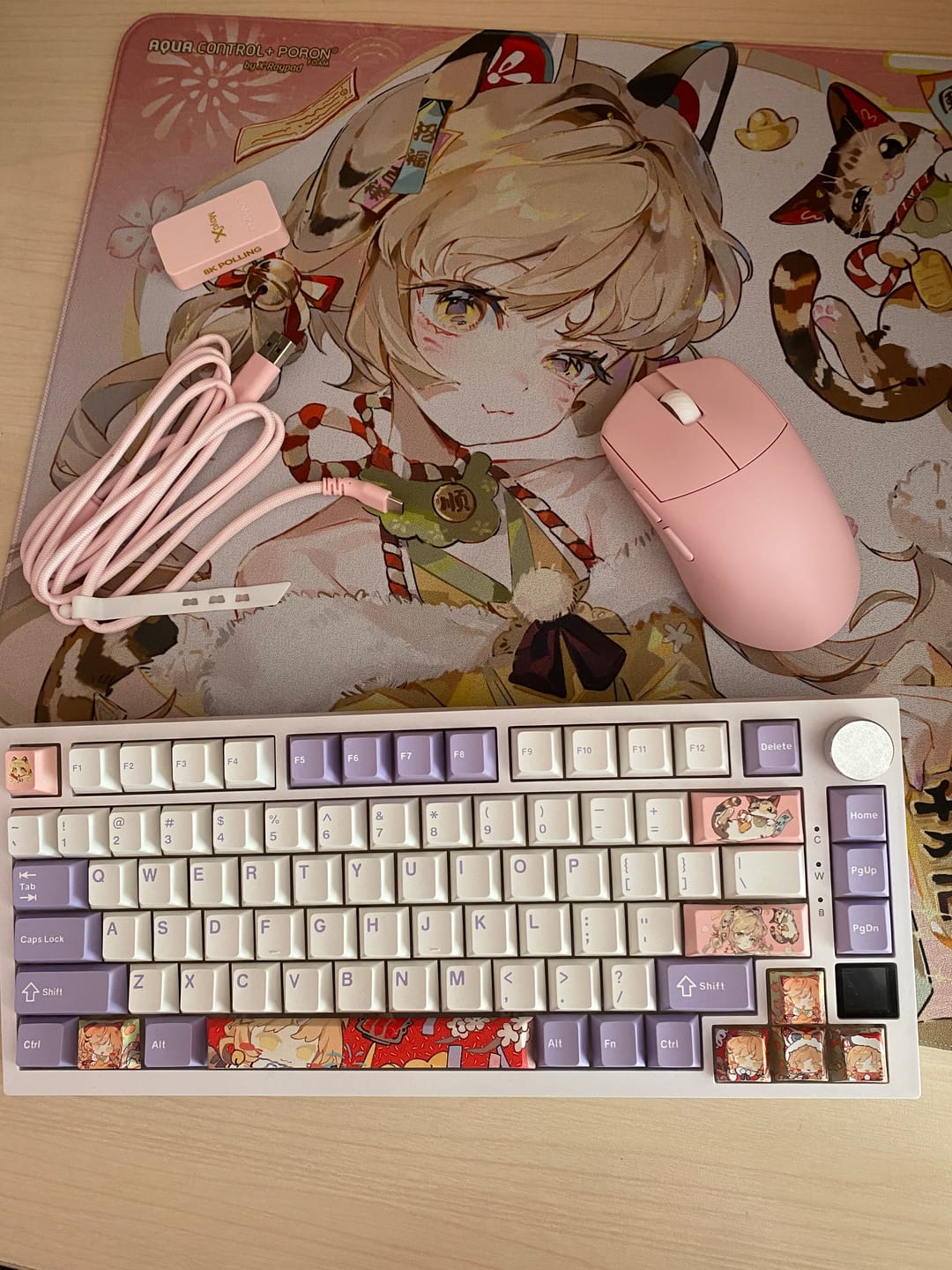 Customer photo review of Lamzu Maya X Wireless Mouse