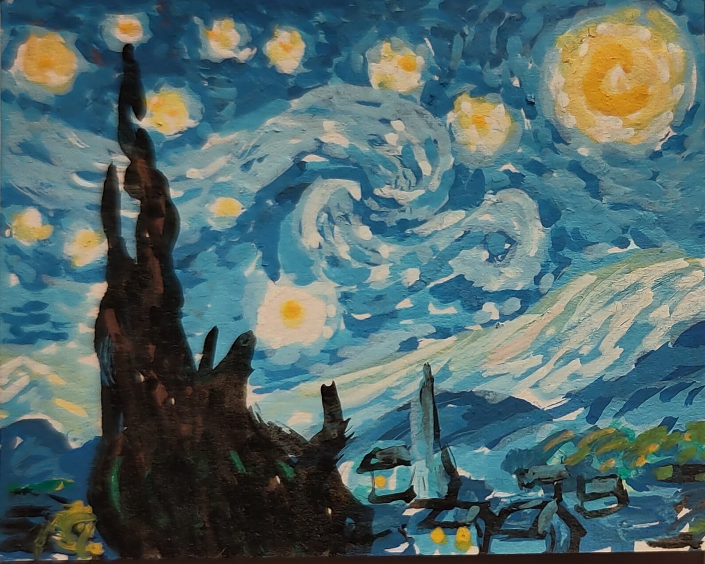 Customer photo review of Ohuhu Acrylic Paint Markers Refillable 36 Colors – Hanauma