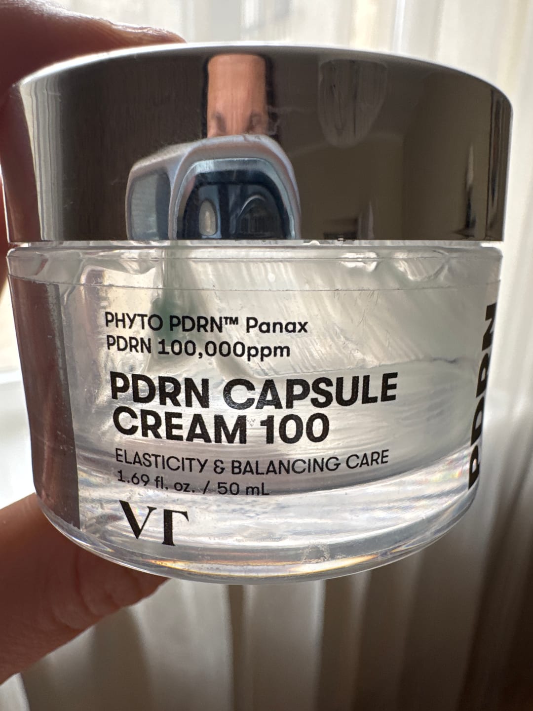 Customer photo review of Kapsulu krēms ar PDRN un peptīdiem VT Cosmetics PDRN Capsule Cream 100