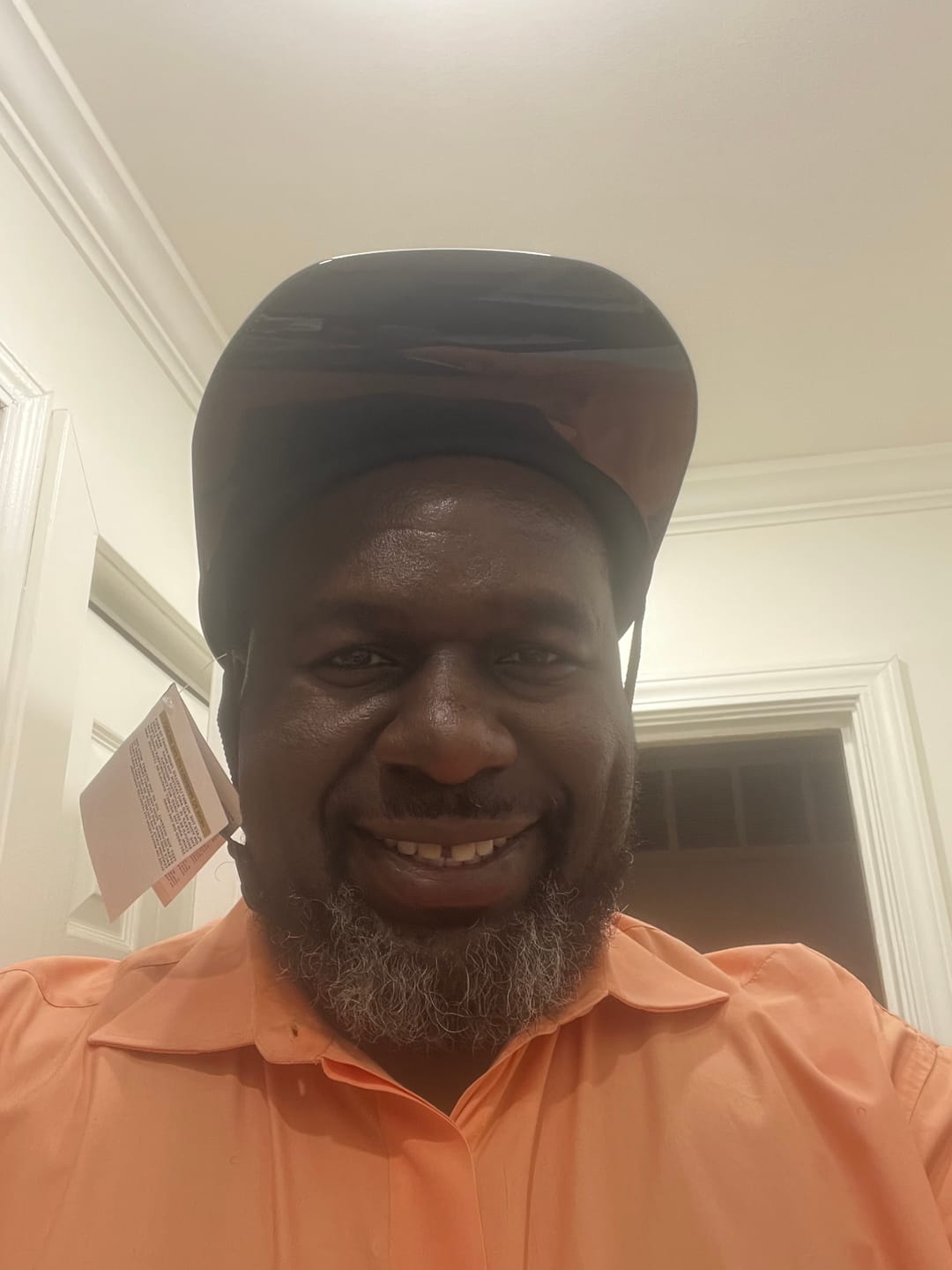 Customer photo review of Baseball Cap STYLE DOT Motorcycle Helmet