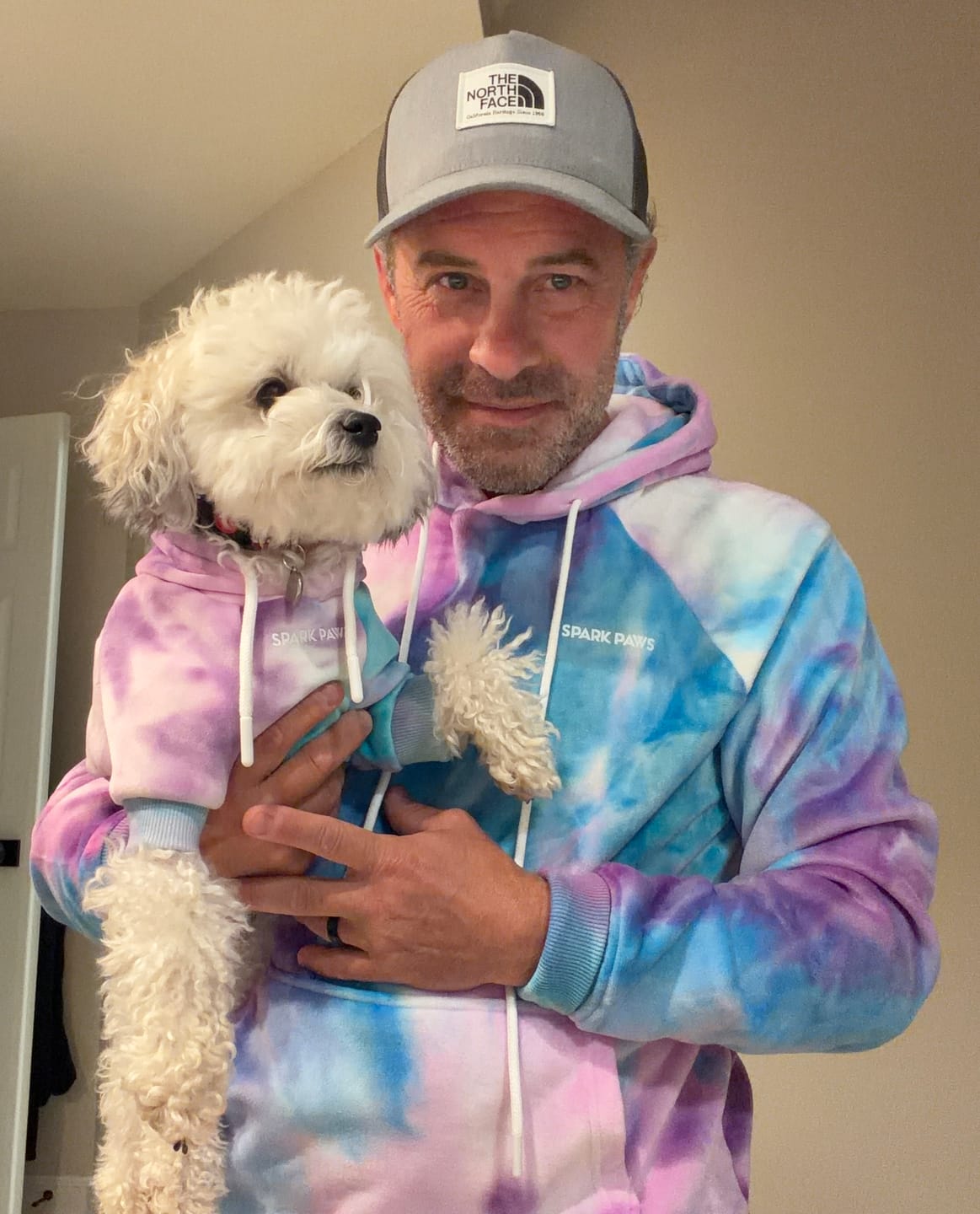 Customer photo review of Velvet Dog Hoodie - 90s Retro