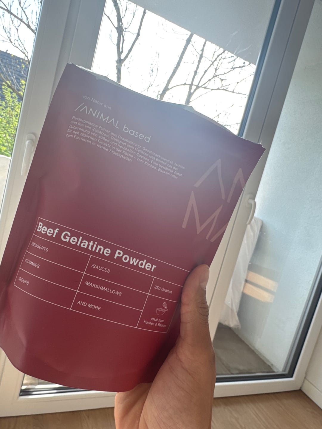 Customer photo review of Rindergelatine Pulver - Grass Fed Beef Gelatine