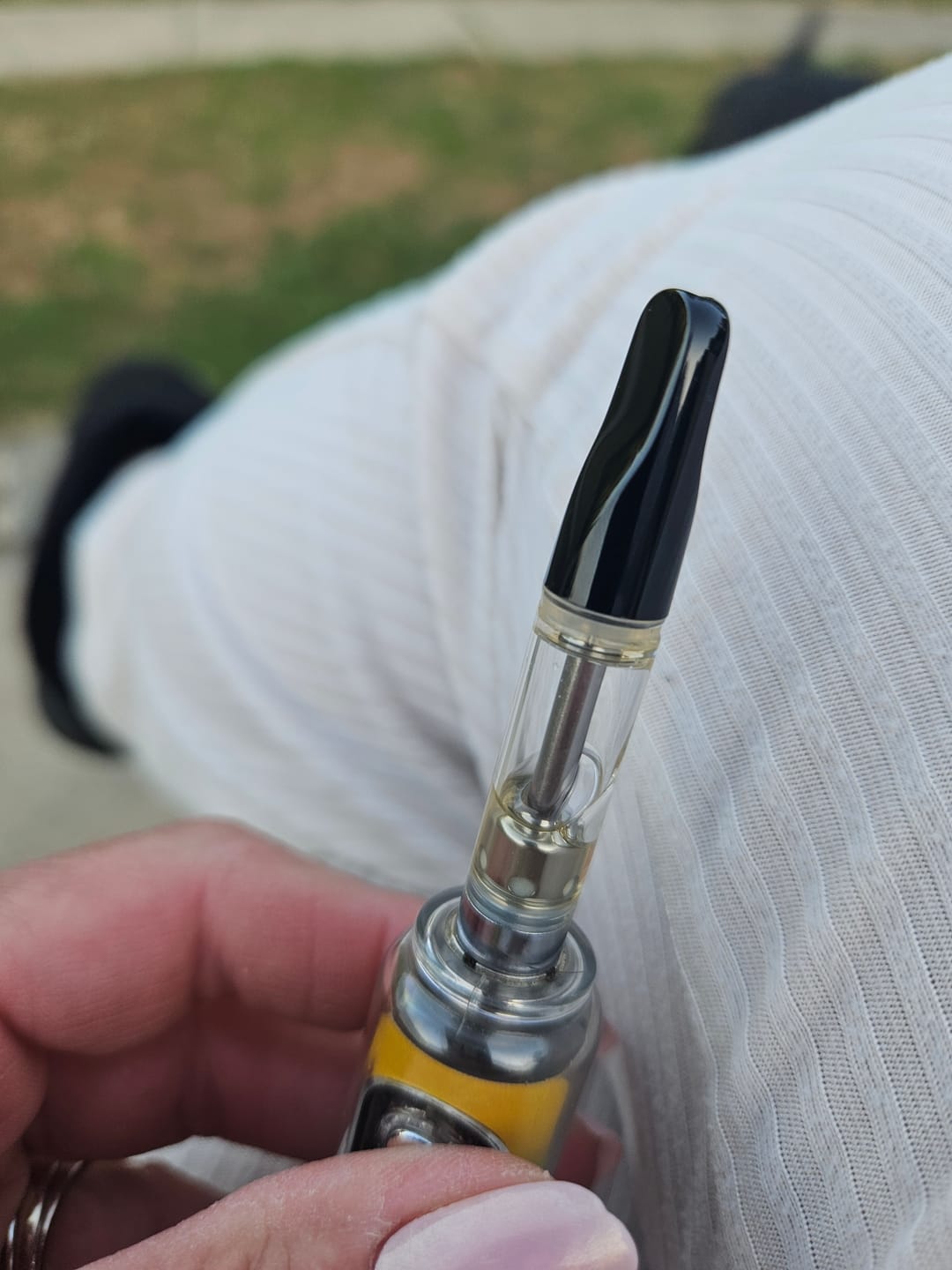 Customer photo review of 3pc Flavor Pack of 1 Gram THC-P Blend Vape Cartridge