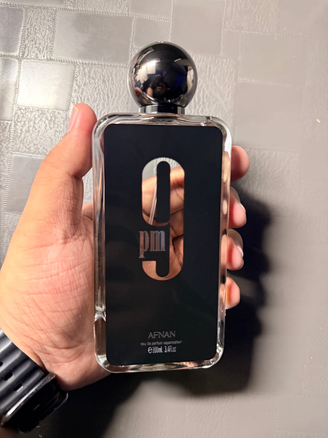Customer photo review of Afnan 9pm Eau De Parfum For Men