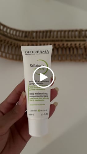 Customer video review of Bioderma Sebium Hydra Ultra Moisturising Compensating Care 40ml