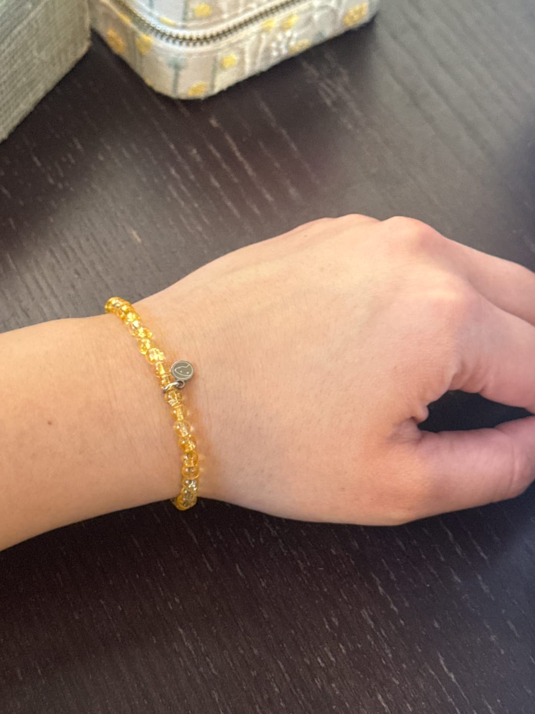 Customer photo review of Citrine Bracelet Mini