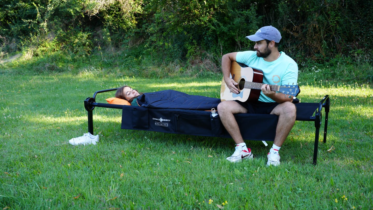 Customer photo review of Disc-O-Bed XLT Single mit Seitentasche