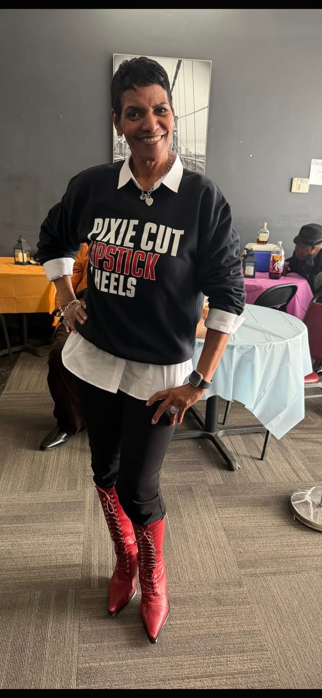 Customer photo review of Pixie Gang Sweatshirt (Green)