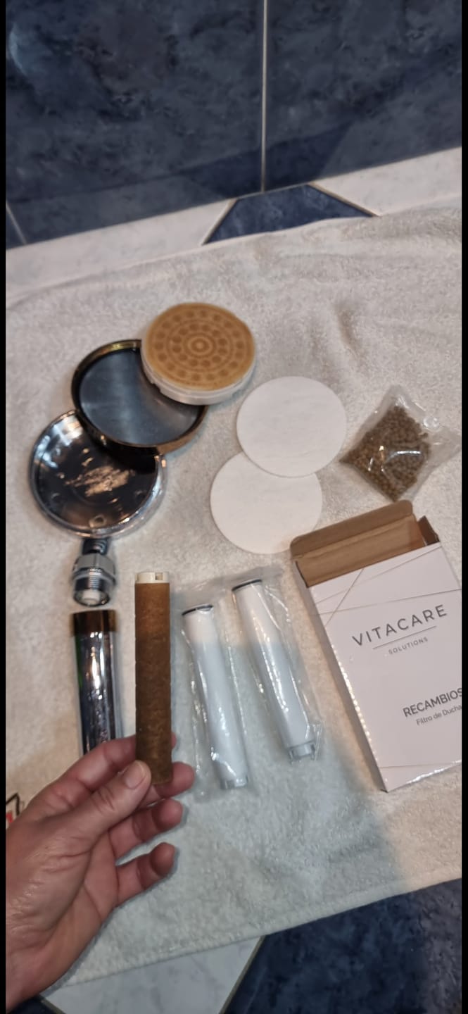 Customer photo review of Recambios filtro de ducha
