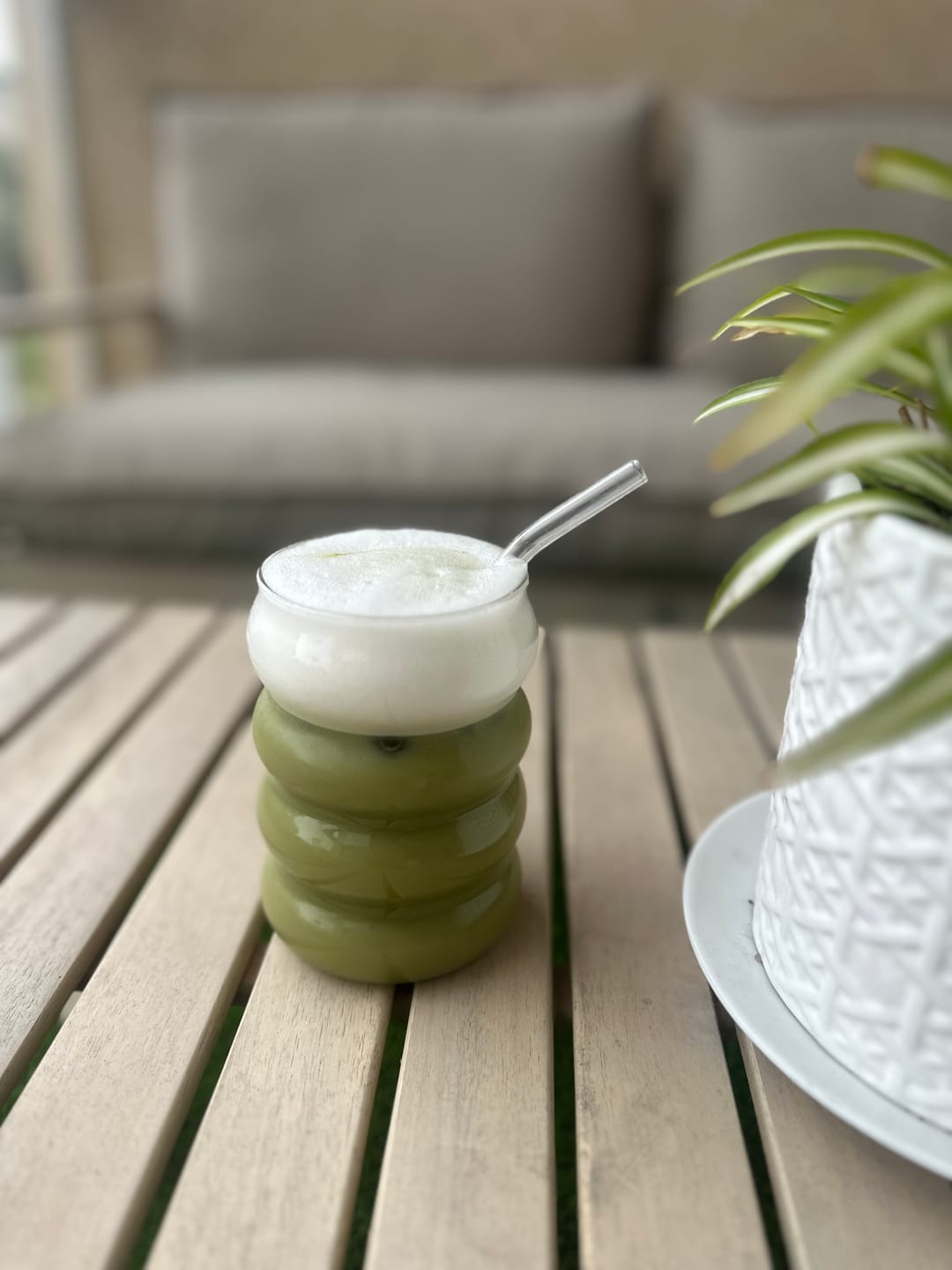 Customer photo review of Té Matcha Premium Fresa