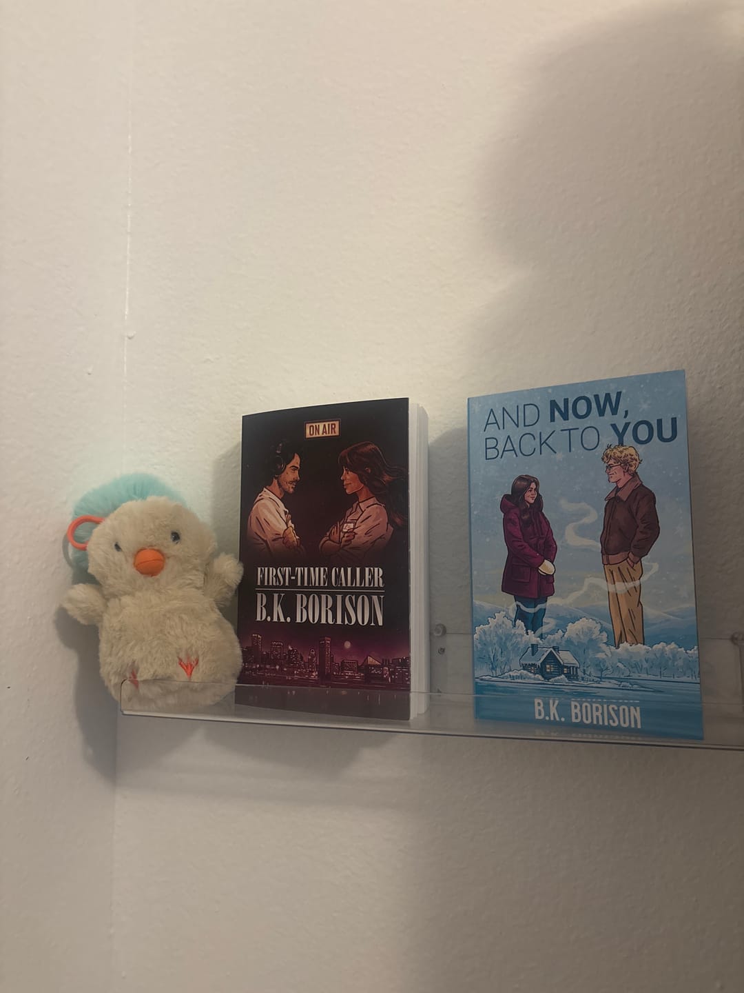 Customer photo review of First-Time Caller by B.K. Borison