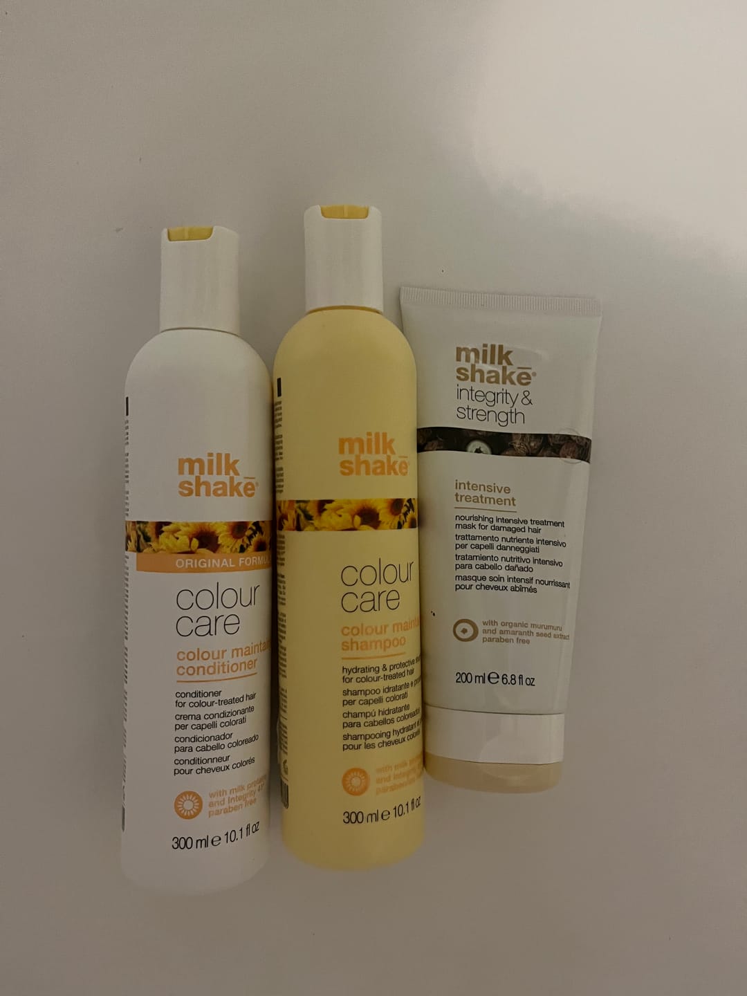 Customer photo review of Milkshake Integrity Intensive Treatment - Deep Nourishing Hair Care 200ml