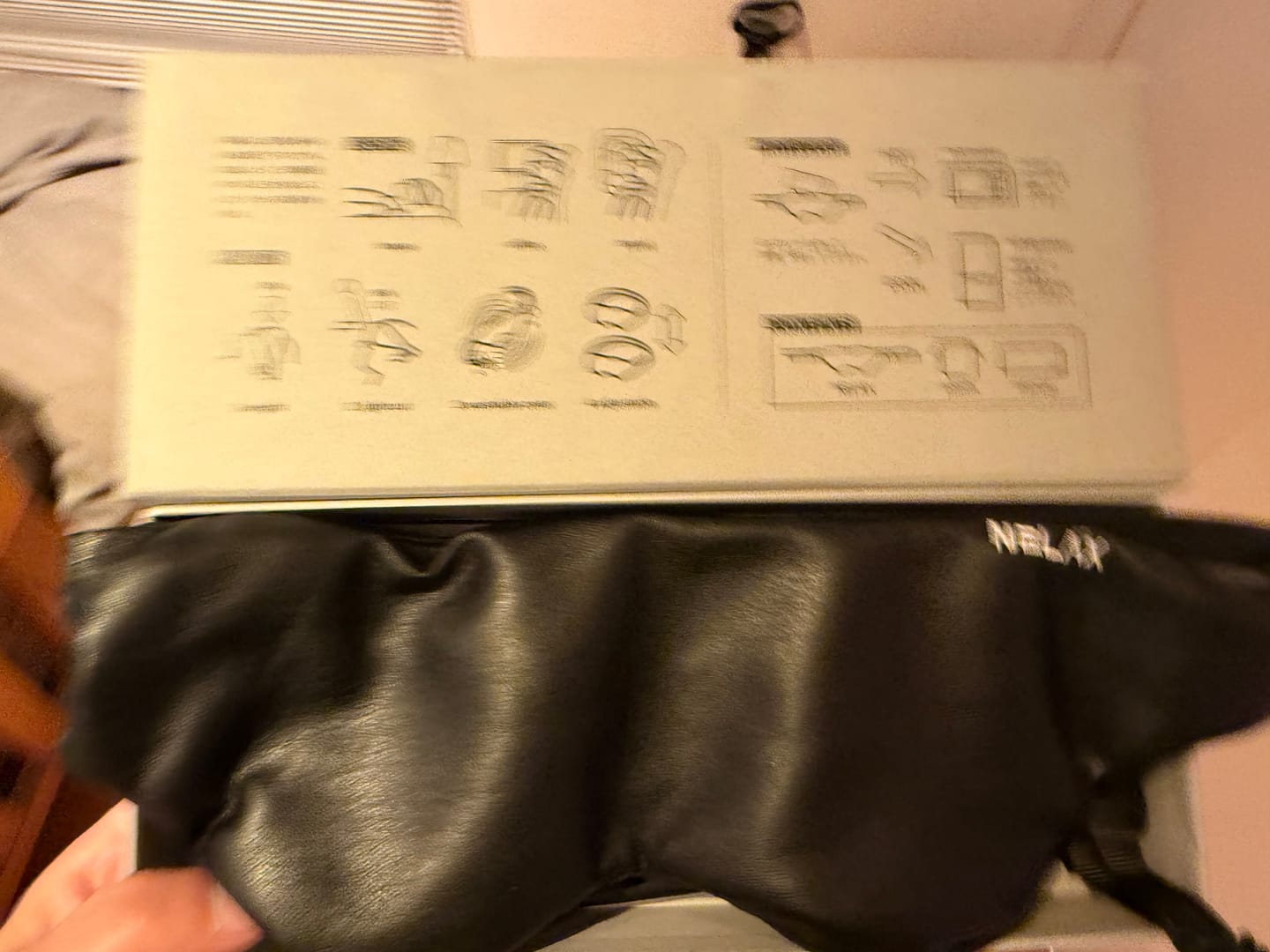 Customer photo review of NELAX 加重アイマスク　めざましテレビ紹介★