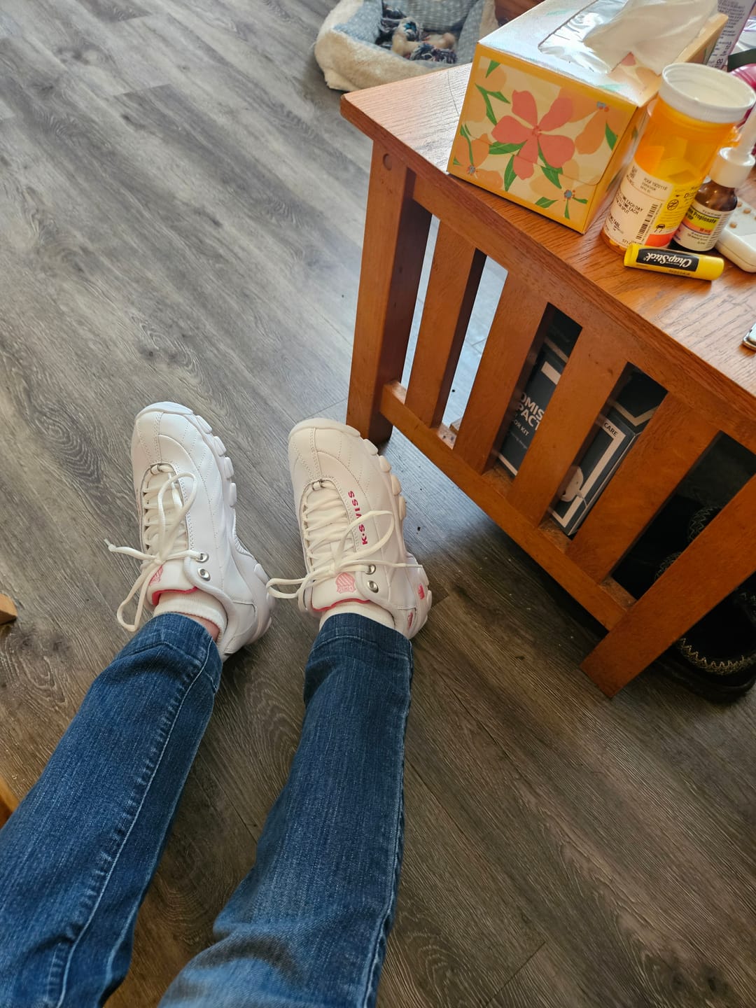 Customer photo review of 93426-156-M | ST329 CMF | WHITE/SHOCKING PINK