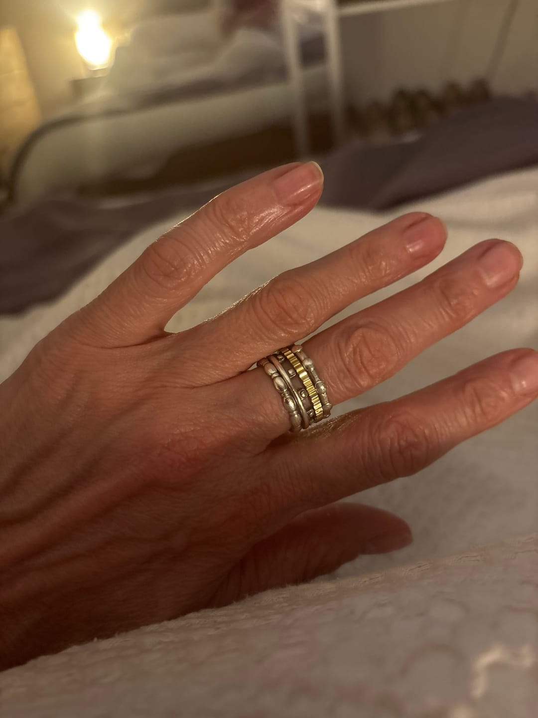 Customer photo review of Mini Pleat Slim Ring