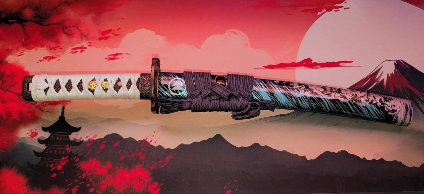 Customer photo review of Ghost Of Tsushima - Handforged Tanto