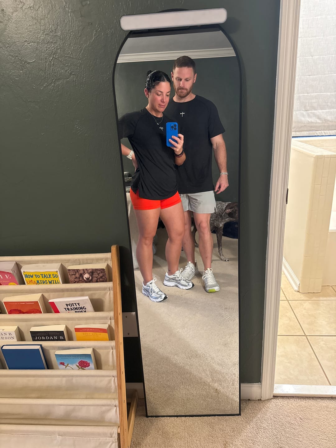 Customer photo review of Carry Your Cross Premium Tee
