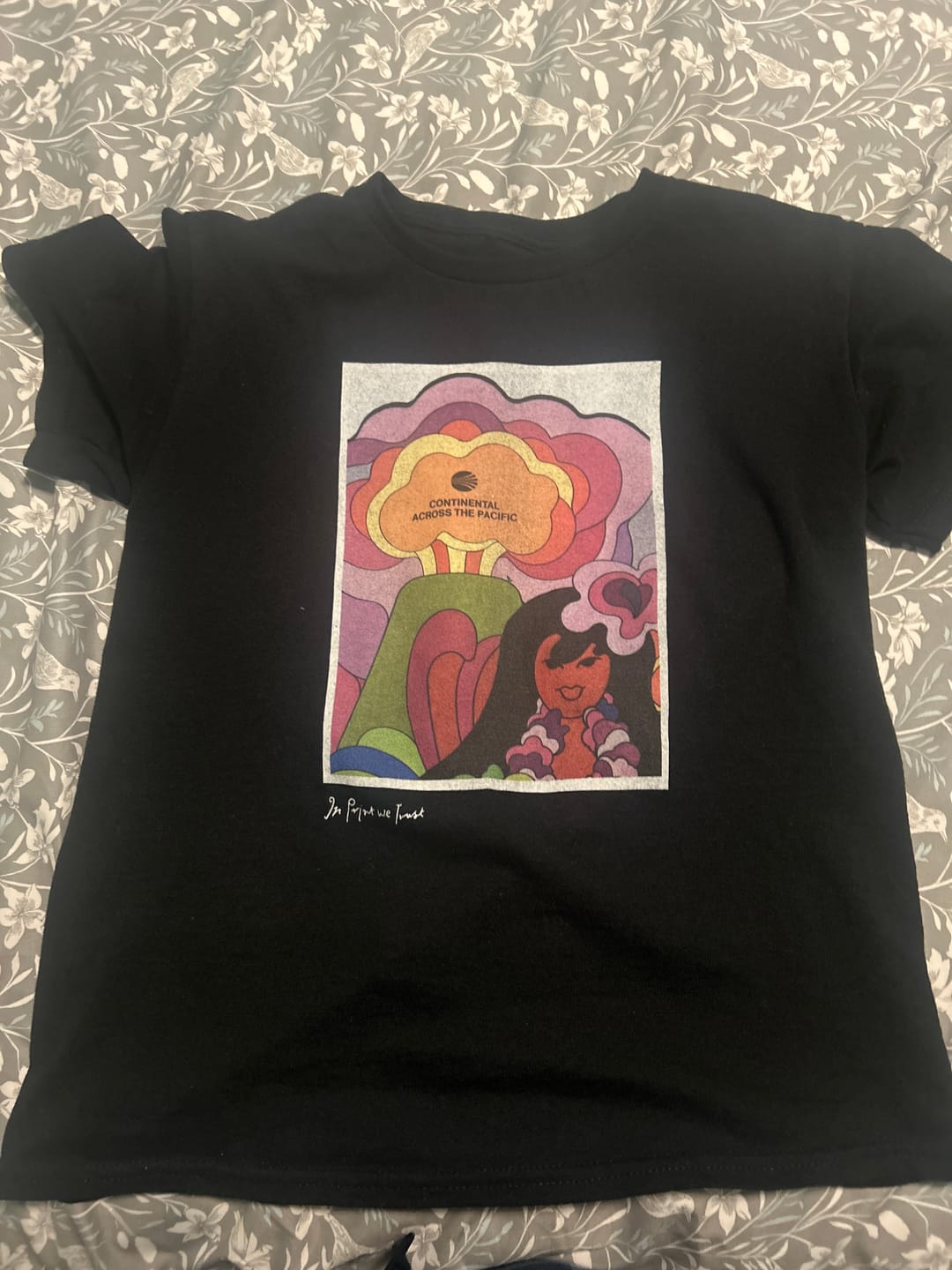 Customer photo review of across the pacific baby tee