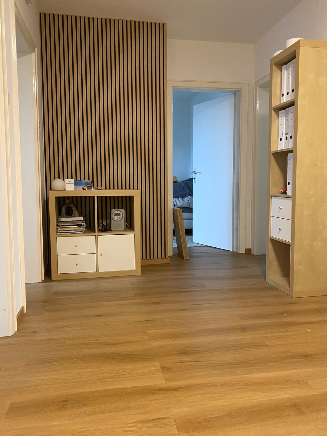 Customer photo review of Akustikpaneel Natürliche Eiche | 240 cm x 60 cm | Einseitig Echtholzfurnier