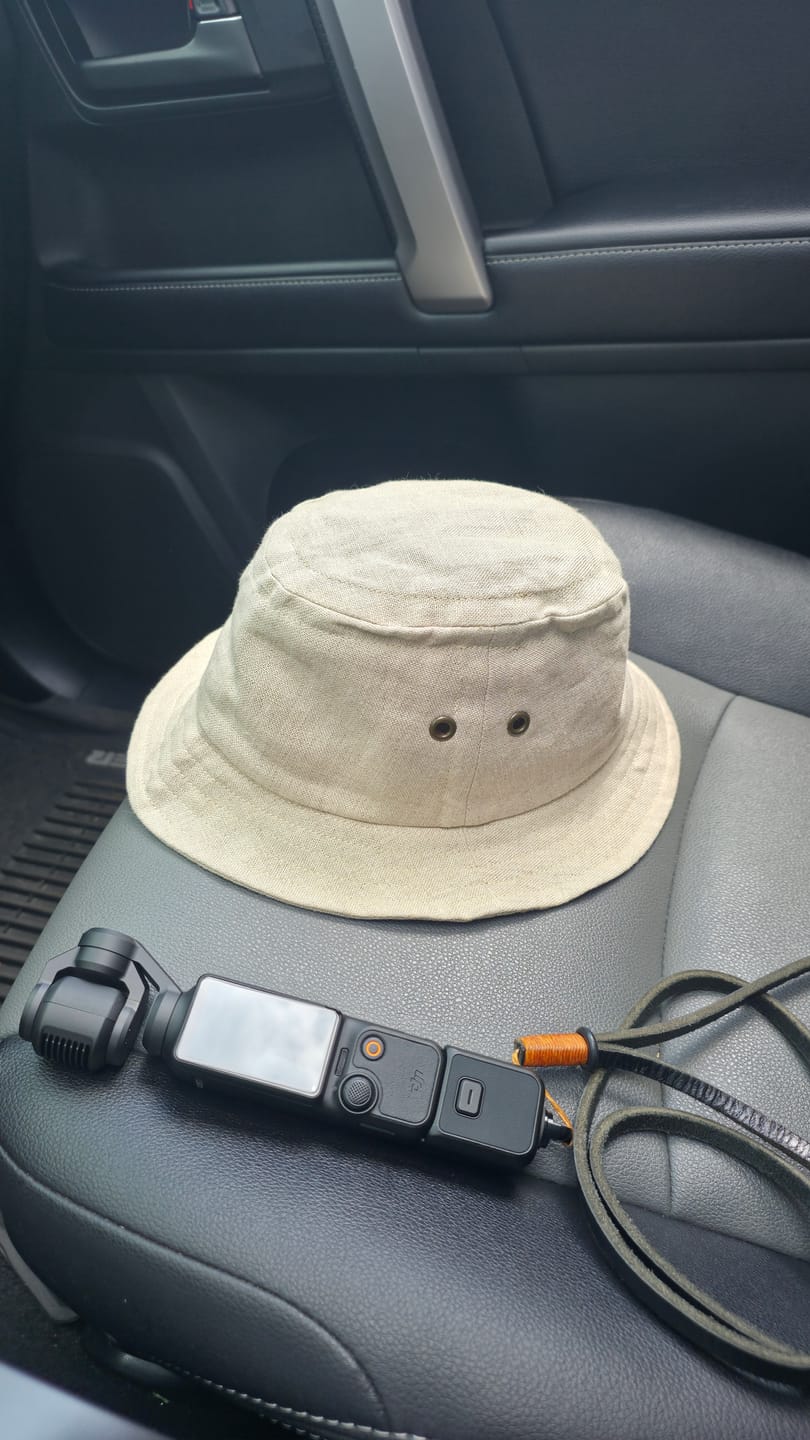 Customer photo review of Pork Pie Hat Linen