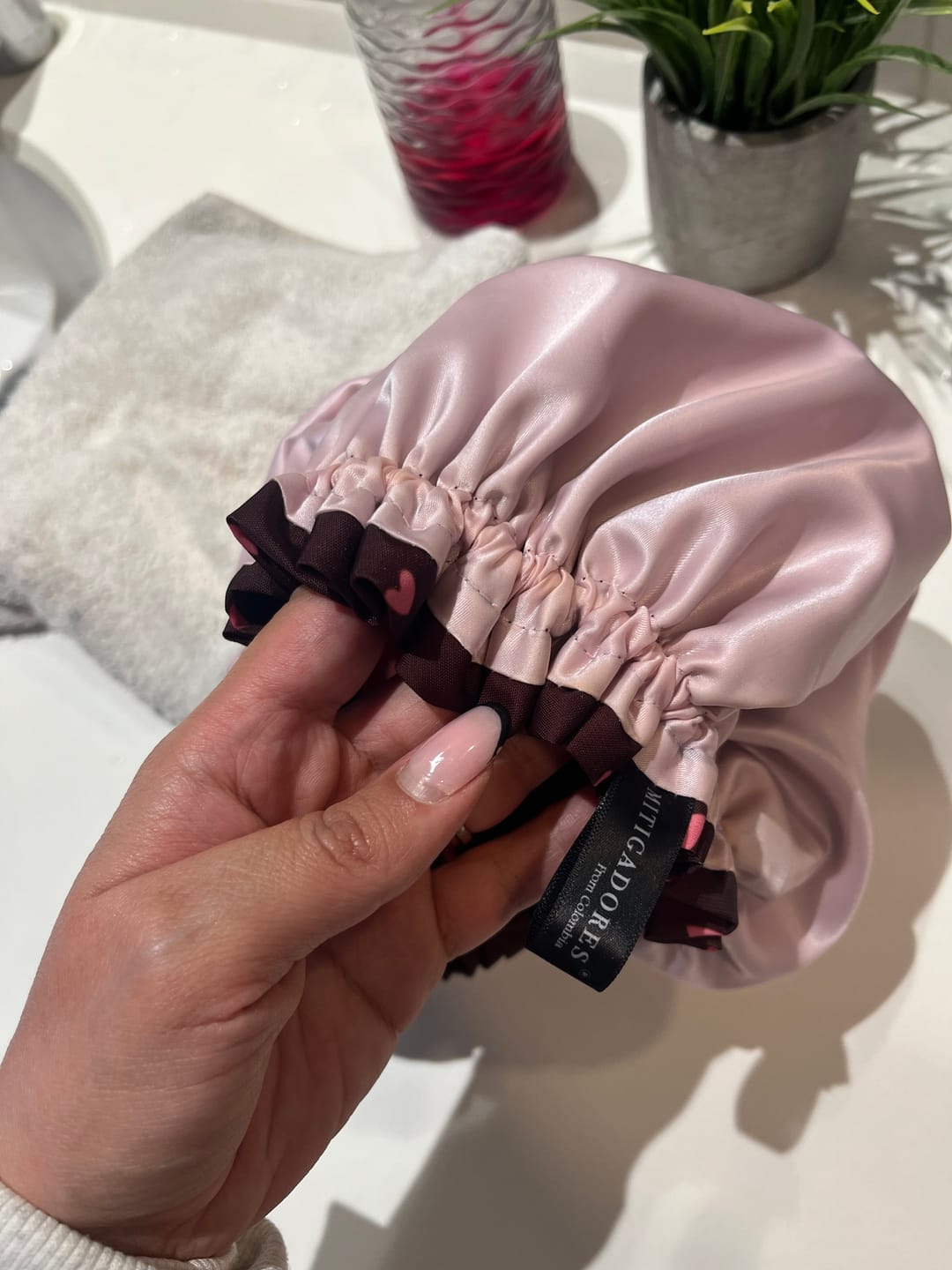 Customer photo review of Gorro para ducha
