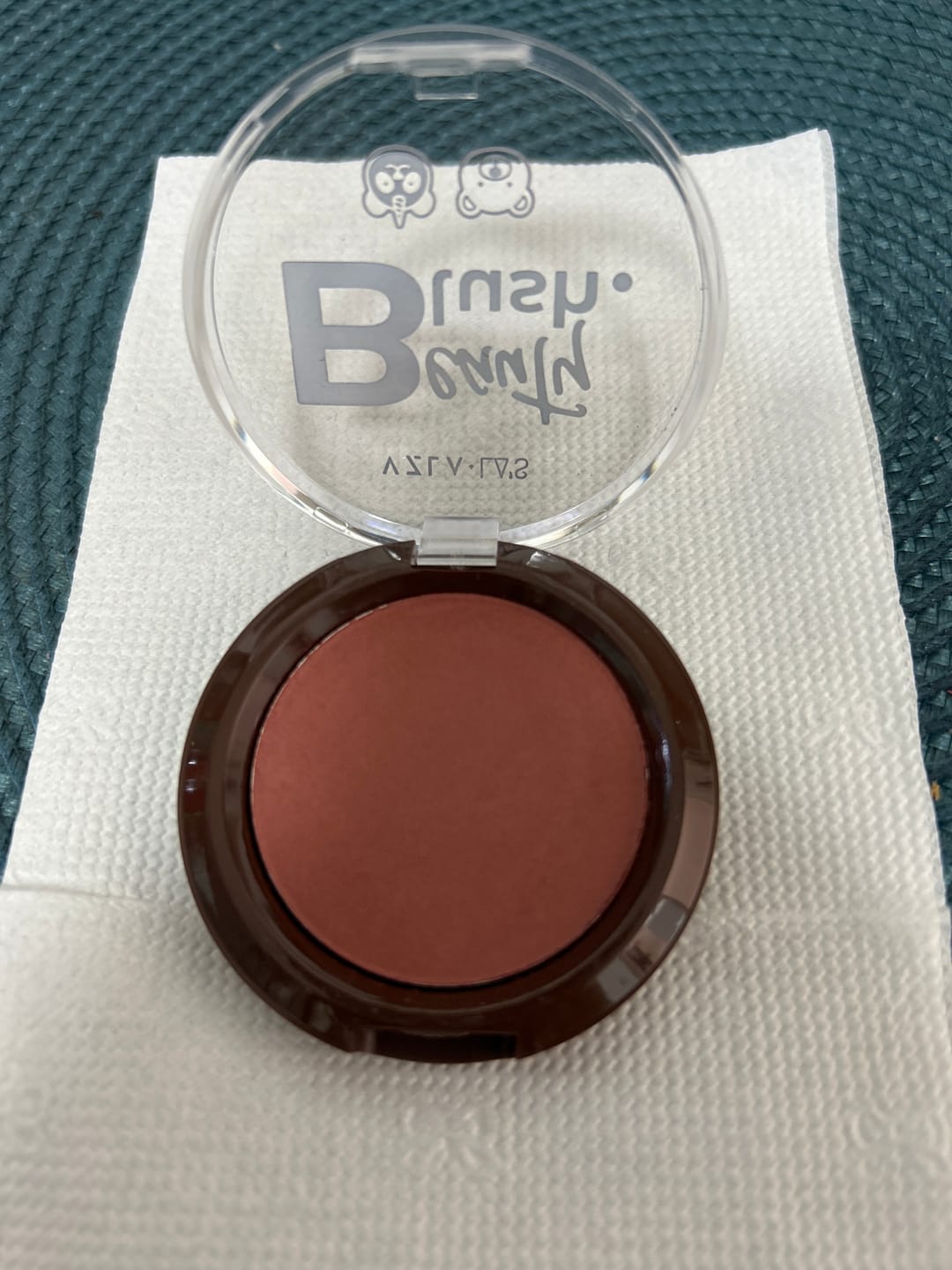 Customer photo review of Beauty Blush Compacto Red Mocha - Vizzela + La’s