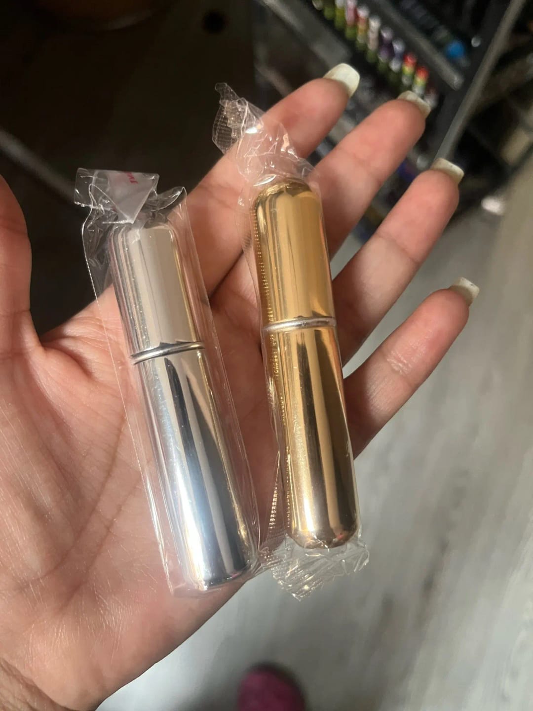Customer photo review of Pocket Travel Perfume Refill Atomizer