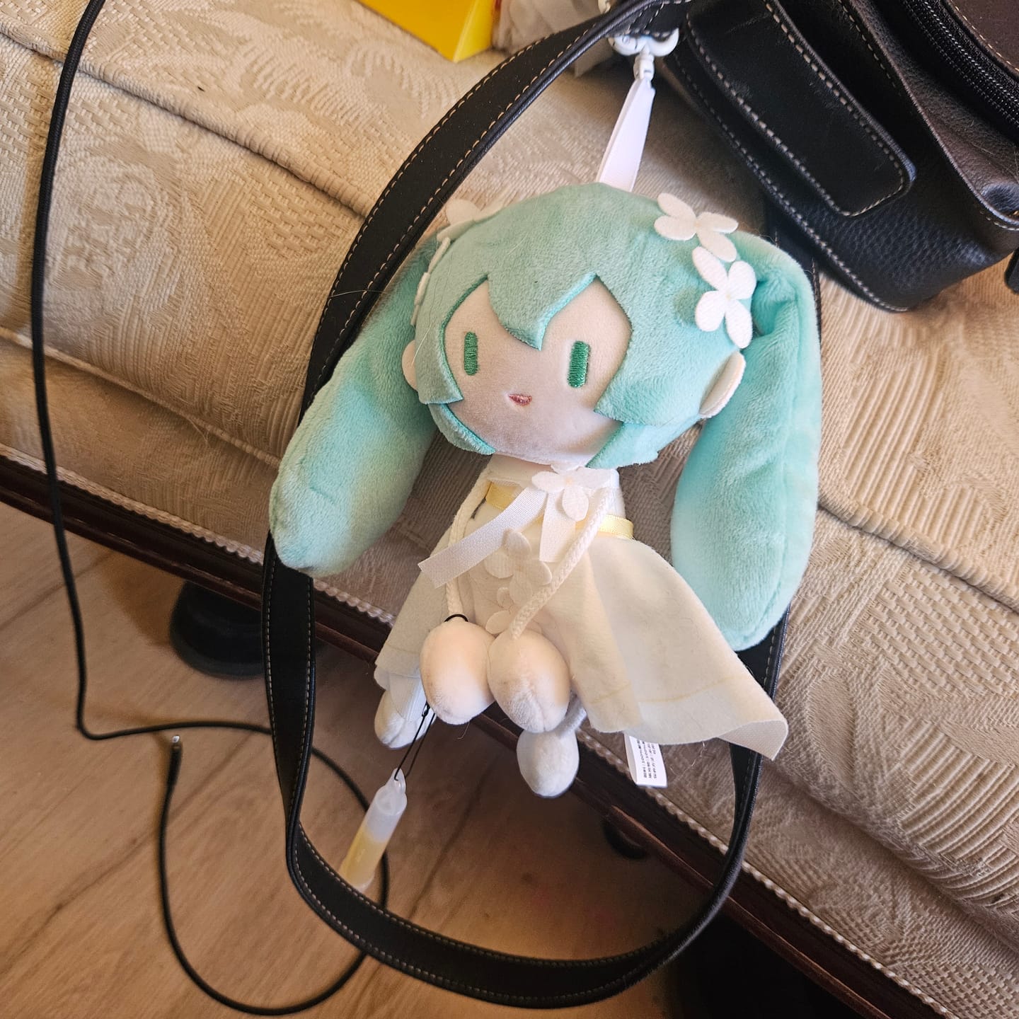 Customer photo review of Hatsune Miku Ant Body Plush Charm