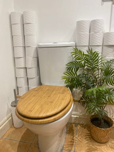 Customer photo review of 100% Recycled Toilet Paper