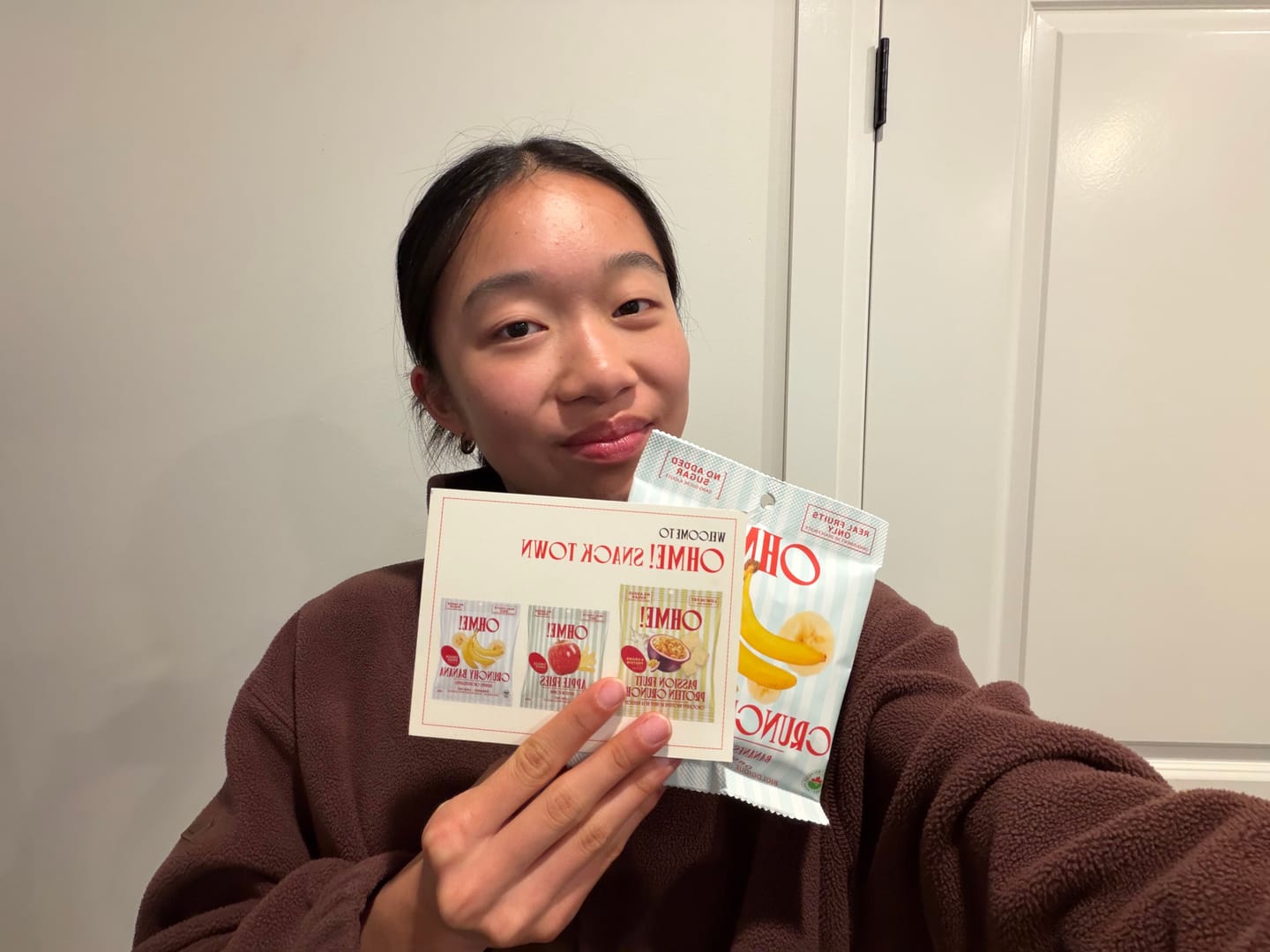 Customer photo review of Passion Fruit Protein Crunch Snack Size (Pack of 3)