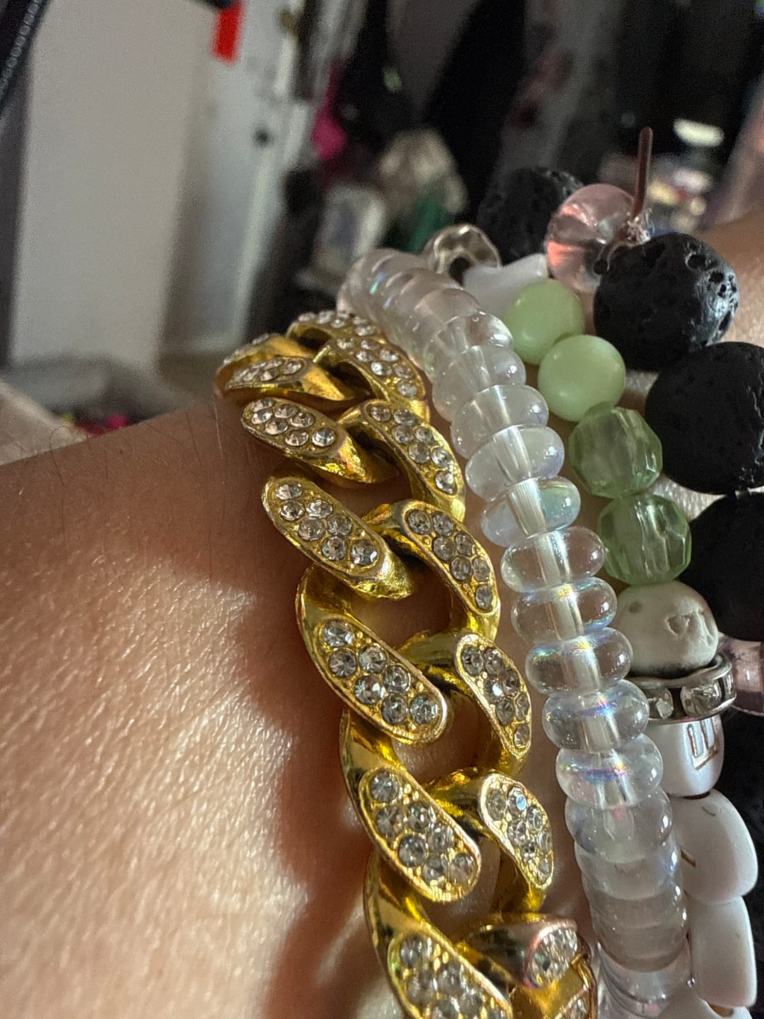 Customer photo review of LUXIIVA® 4 PCS MEGAN BRACELET STACK (Ready to Ship)-$5/Count