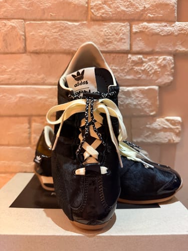 Customer photo review of Adidas Country OG black x SFTM  Black JH9010