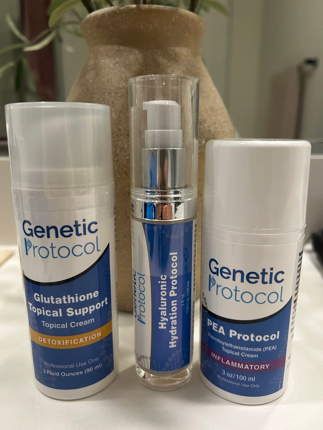 Customer photo review of Glutathione Topical Support