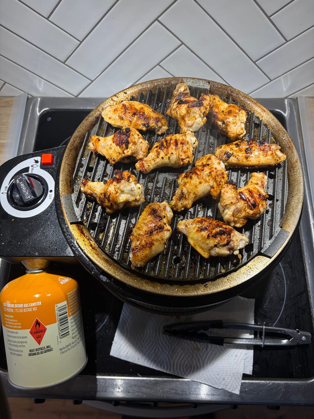 Customer photo review of COBB Lid Holder