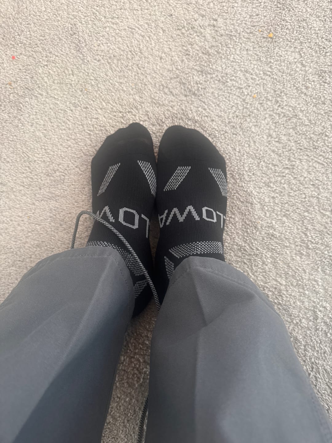 Customer photo review of Men's Alpaca Socks