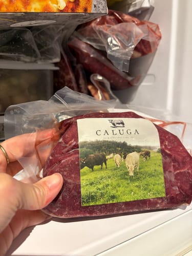 Customer photo review of Caluga Farm Beef Ledger