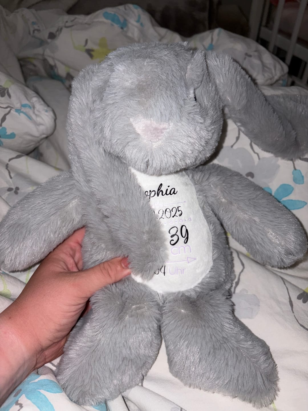 Customer photo review of Hasi - Kinder-Stoffhase