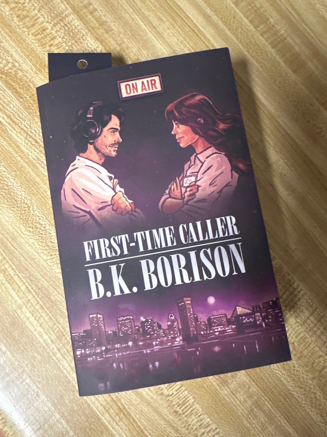 Customer photo review of First-Time Caller by B.K. Borison