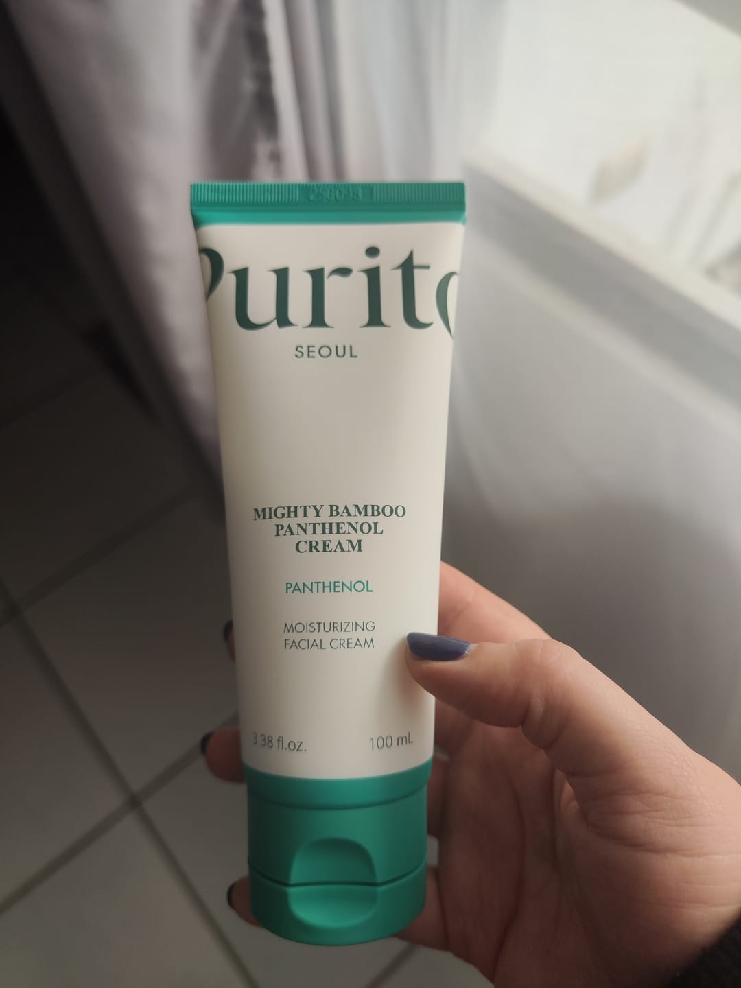Customer photo review of Mighty Bamboo Panthenol Cream