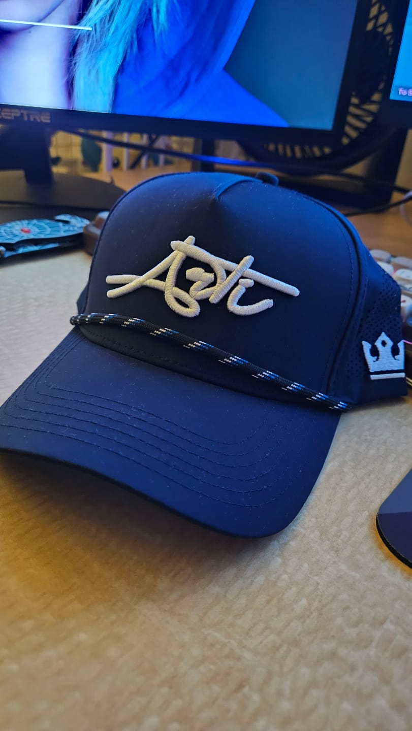 Customer photo review of ARTI Navy Performance Rope Mesh Classic Hat
