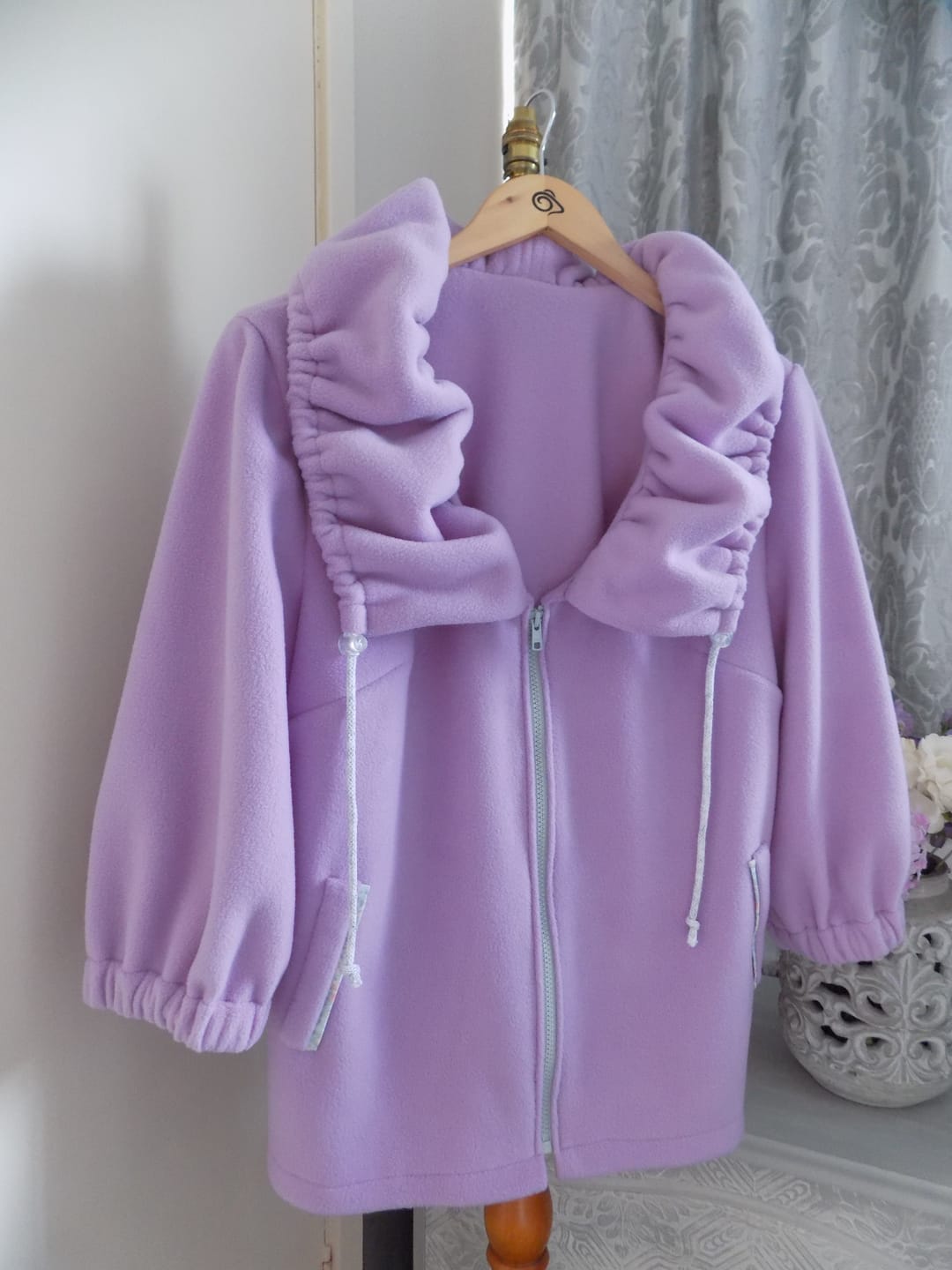 Customer photo review of Plain Anti Pill Polar Fleece Fabric