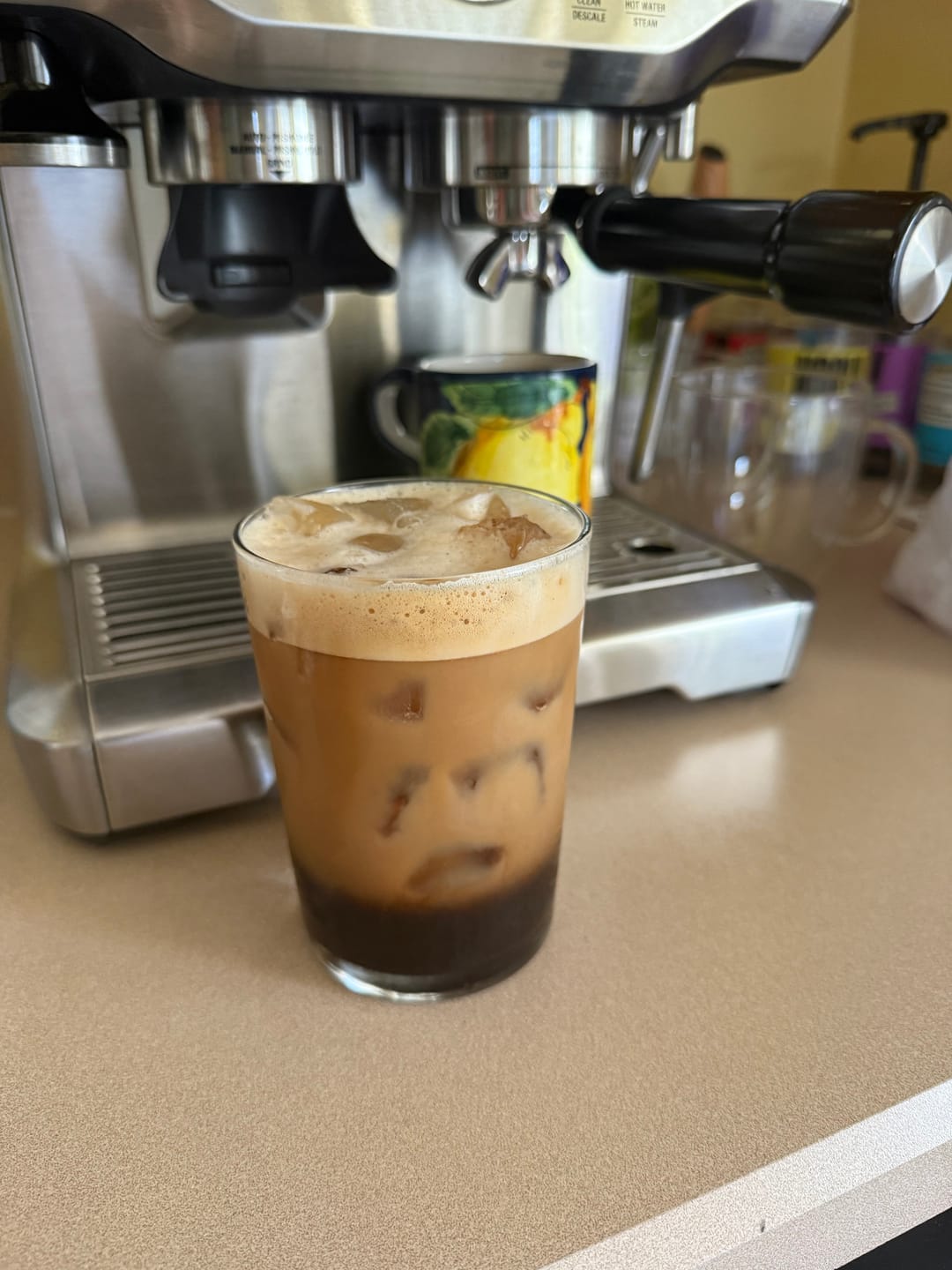 Customer photo review of Vanilla Coffee Syrup