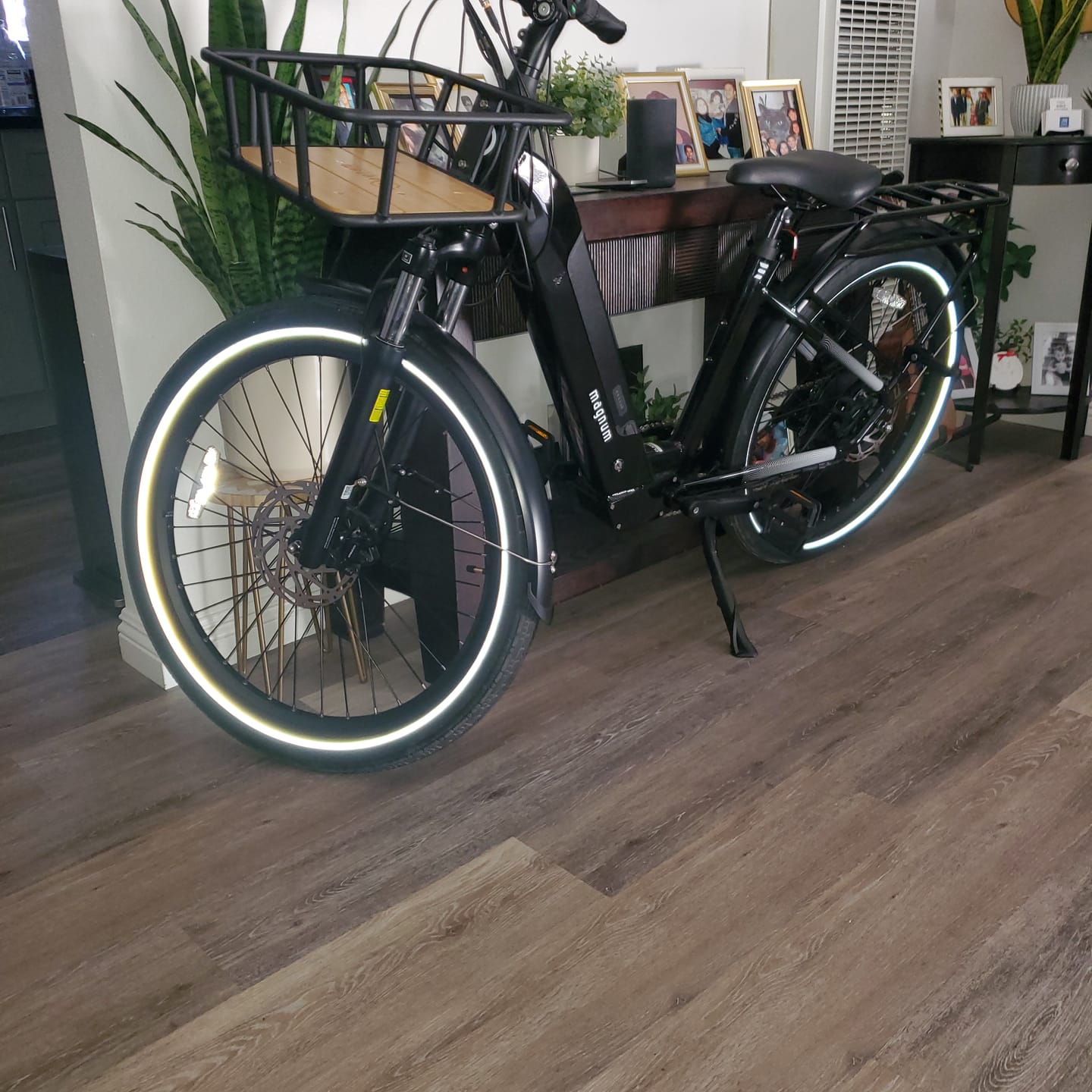 Customer photo review of Multi-Purpose Front Cargo Basket